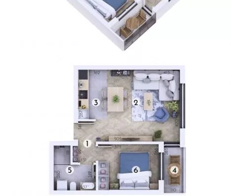 Dvosoban stan | 4zida