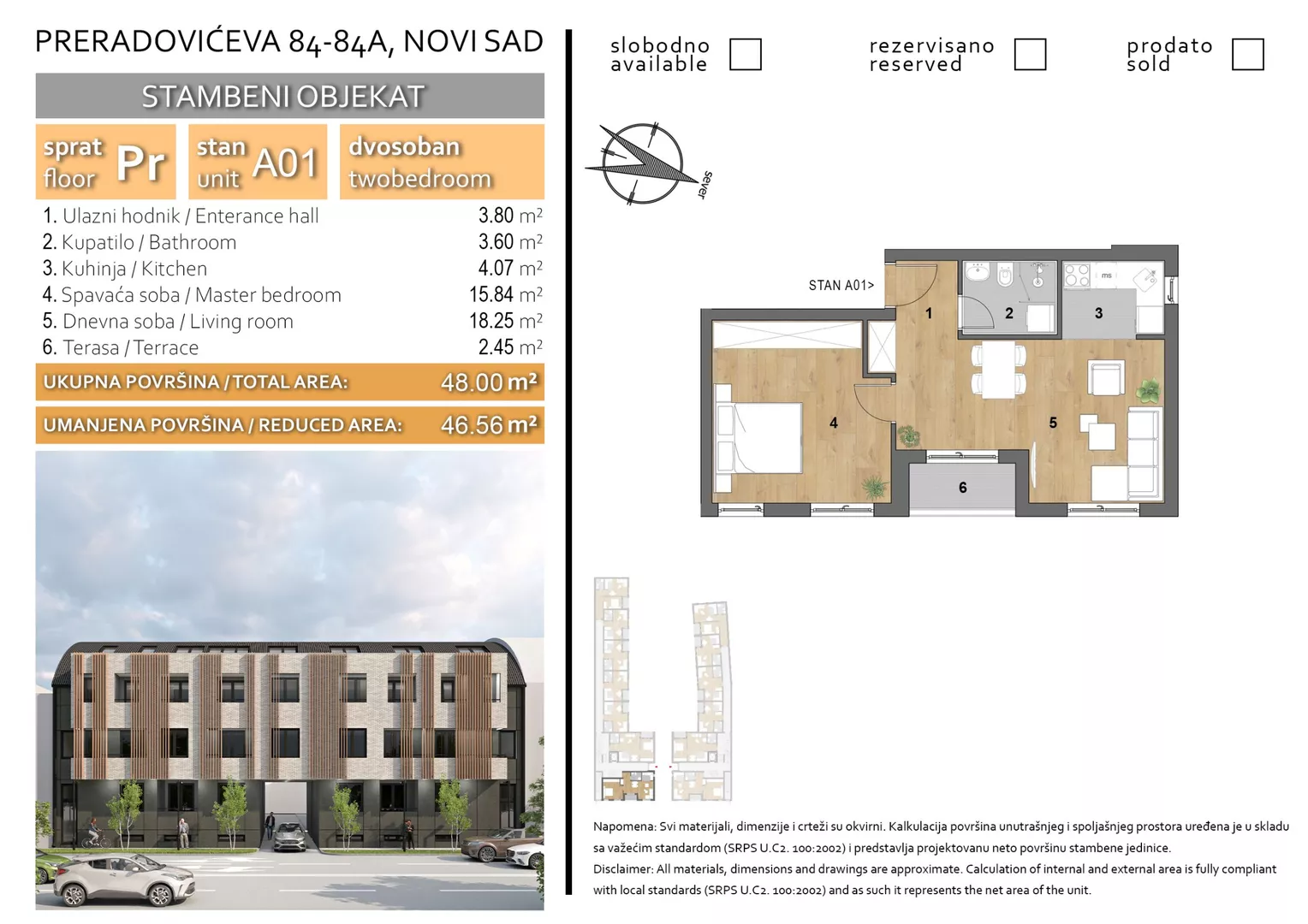 Dvosoban stan | 4zida