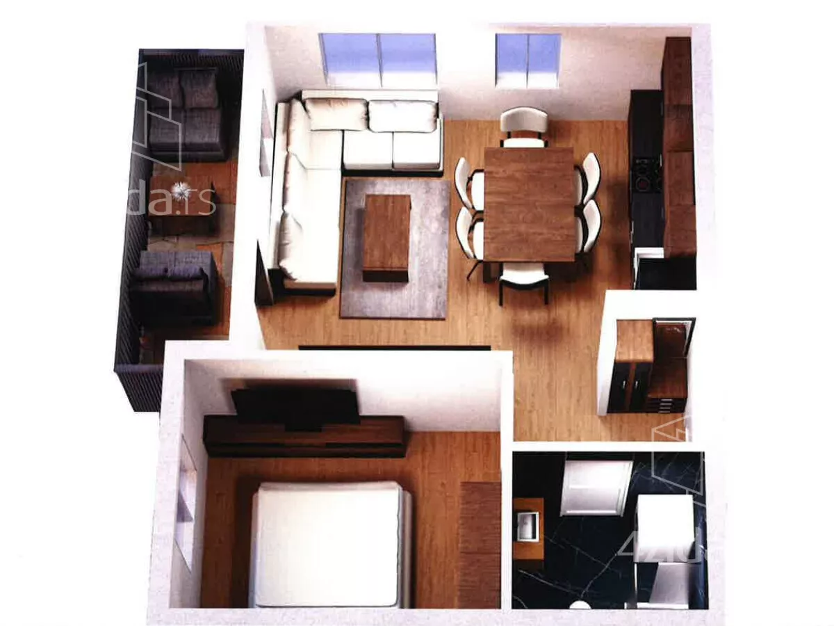 Dvosoban stan | 4zida