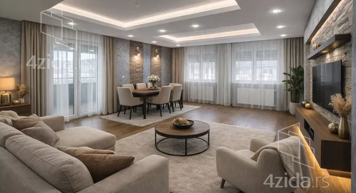 Četvoroiposoban stan | 4zida