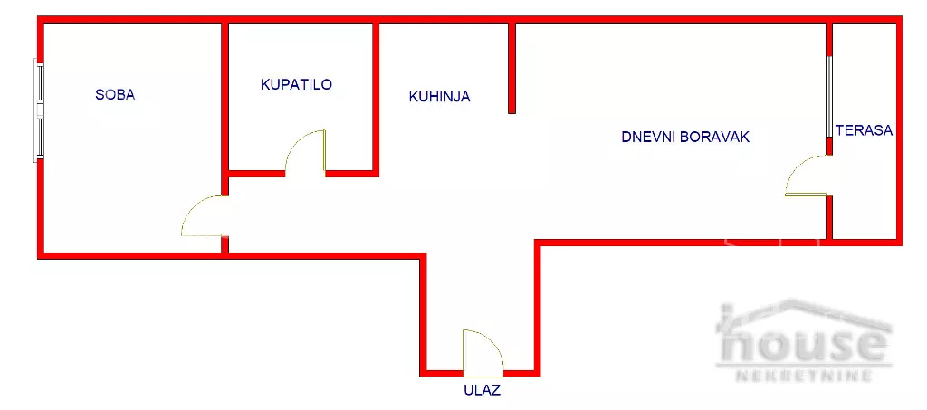 Jednoiposoban stan | 4zida