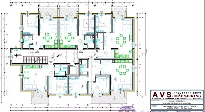 Jednoiposoban stan | 4zida