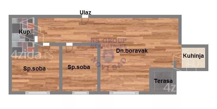 Trosoban stan | 4zida