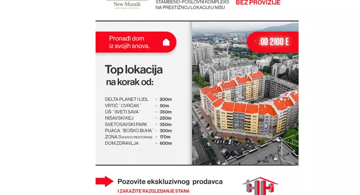 Trosoban stan | 4zida