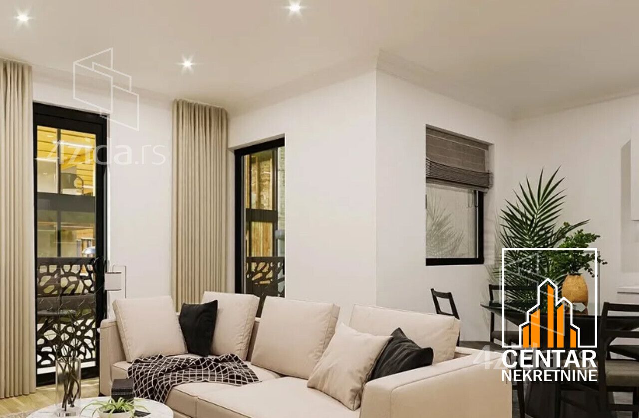Продается трехкомнатная квартира, Центр через Lepenice, 108.000€, 54m² — фото