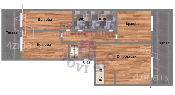 Troiposoban stan | 4zida