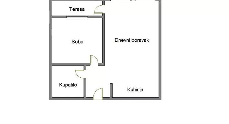 Dvosoban stan | 4zida