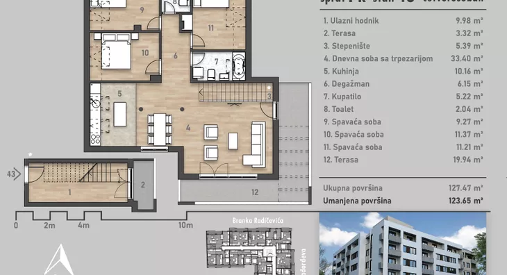 Četvorosoban | 4zida