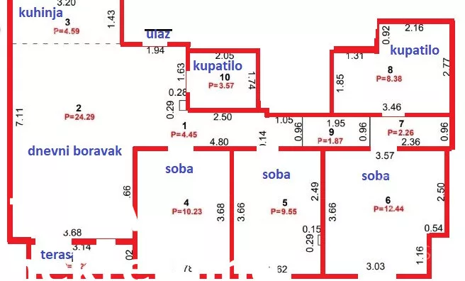 Troiposoban stan | 4zida