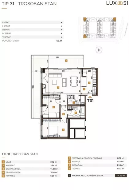 Bežanijska kosa 1 | 4zida.rs