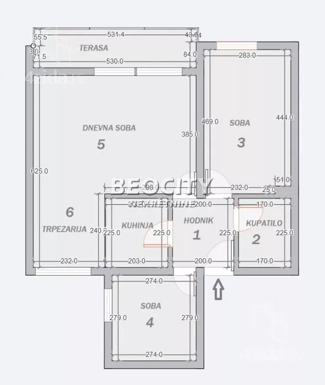 Dvoiposoban stan | 4zida
