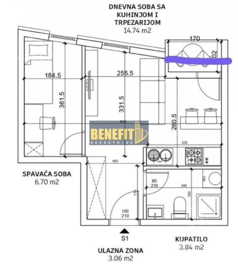Dvosoban stan | 4zida