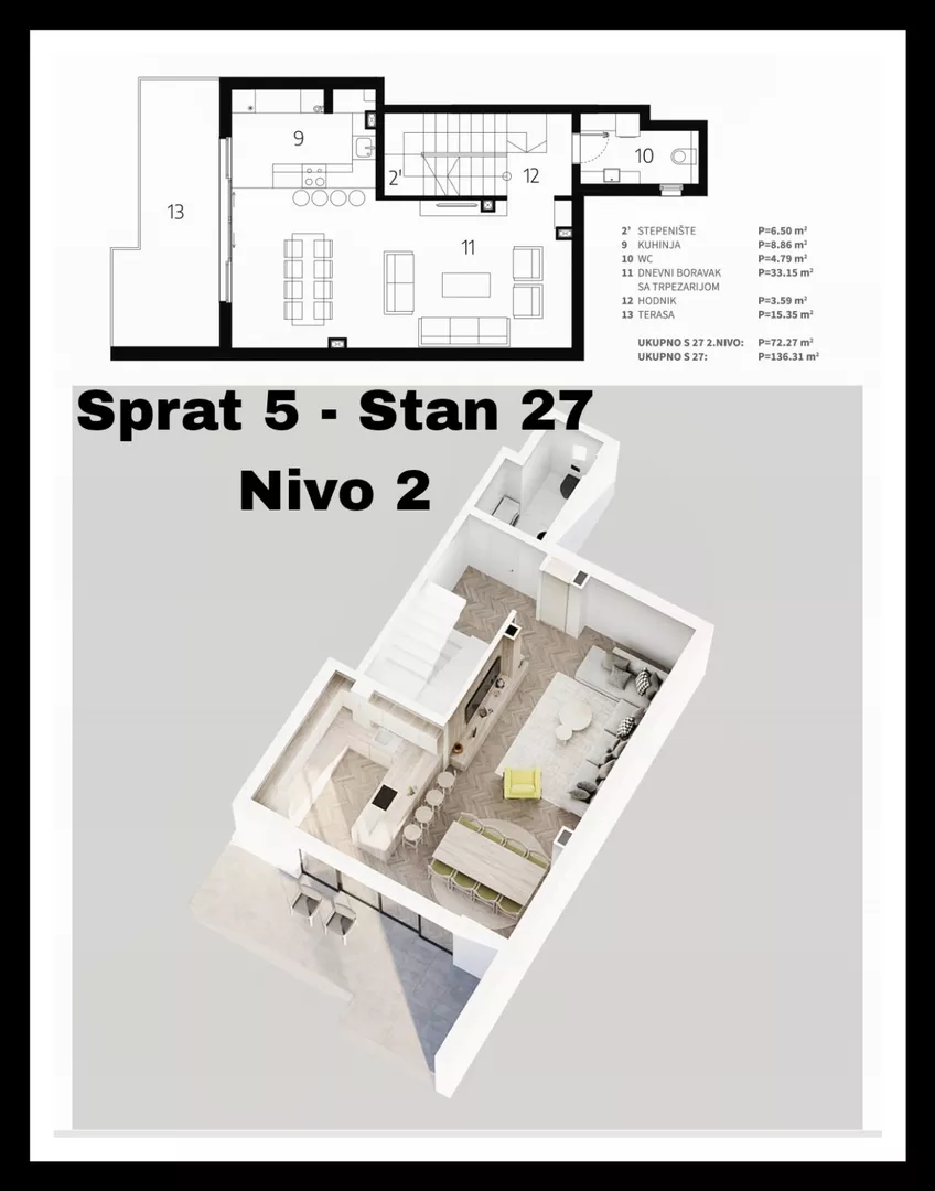 Troiposoban stan | 4zida