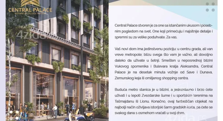 Jednoiposoban stan | 4zida