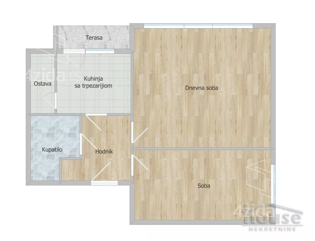 Dvosoban stan | 4zida