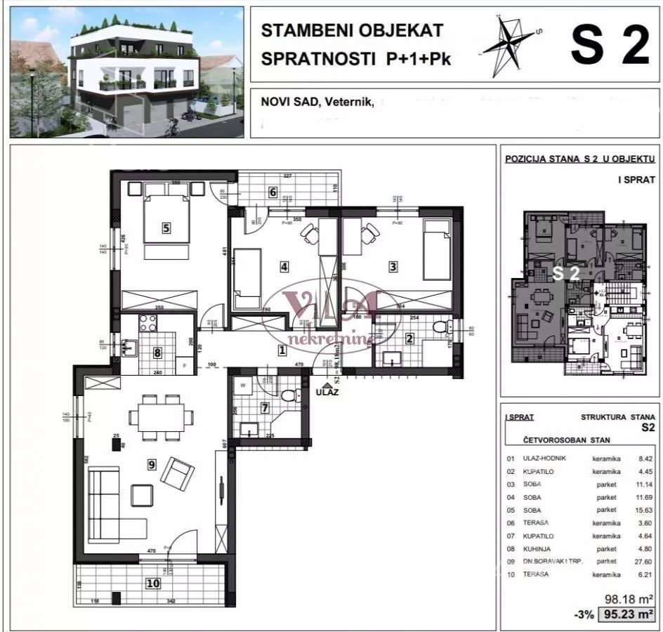 Četvorosoban stan | 4zida