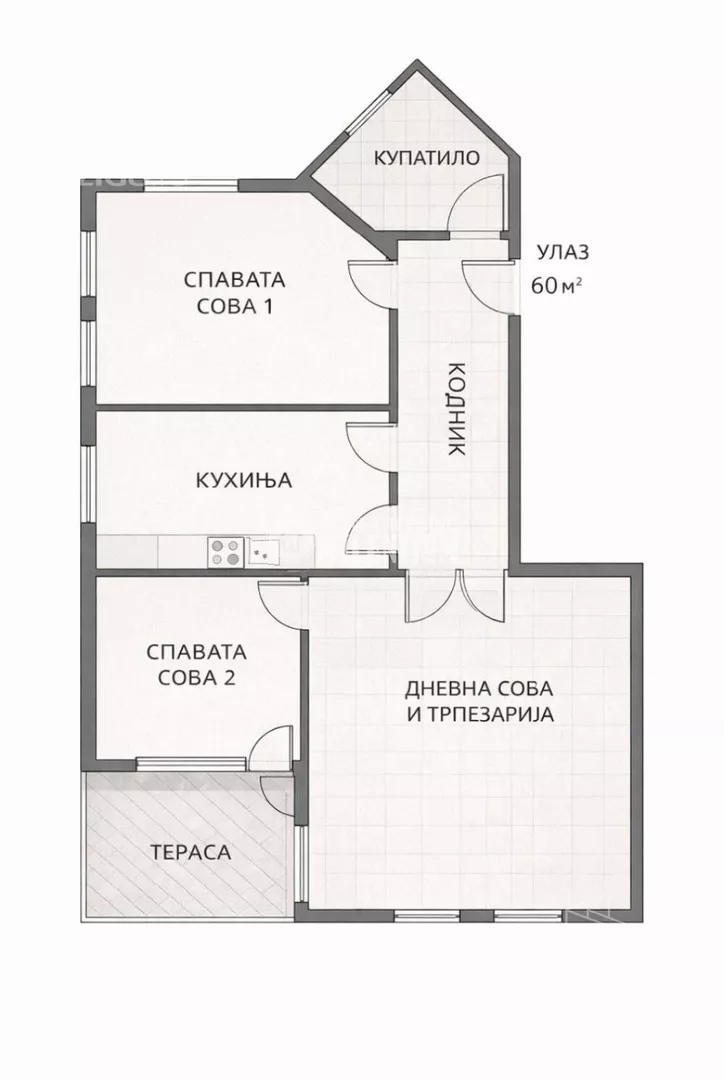 Dvosoban stan | 4zida