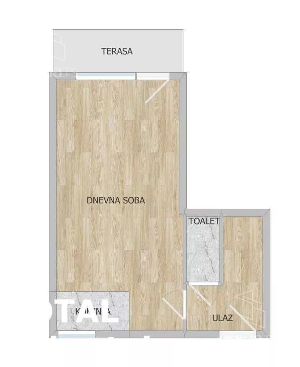 Dvosoban stan | 4zida