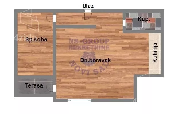 Jednoiposoban stan | 4zida