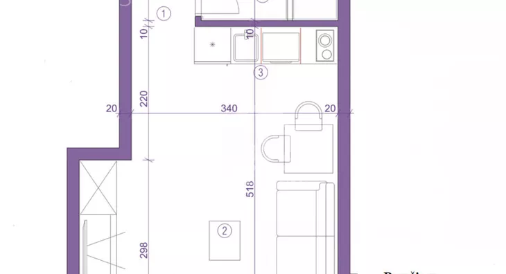 Jednosoban stan | 4zida