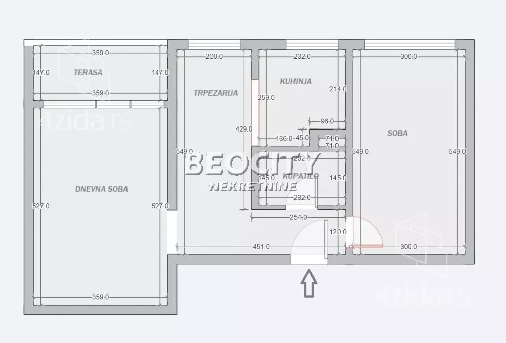 Dvosoban stan | 4zida