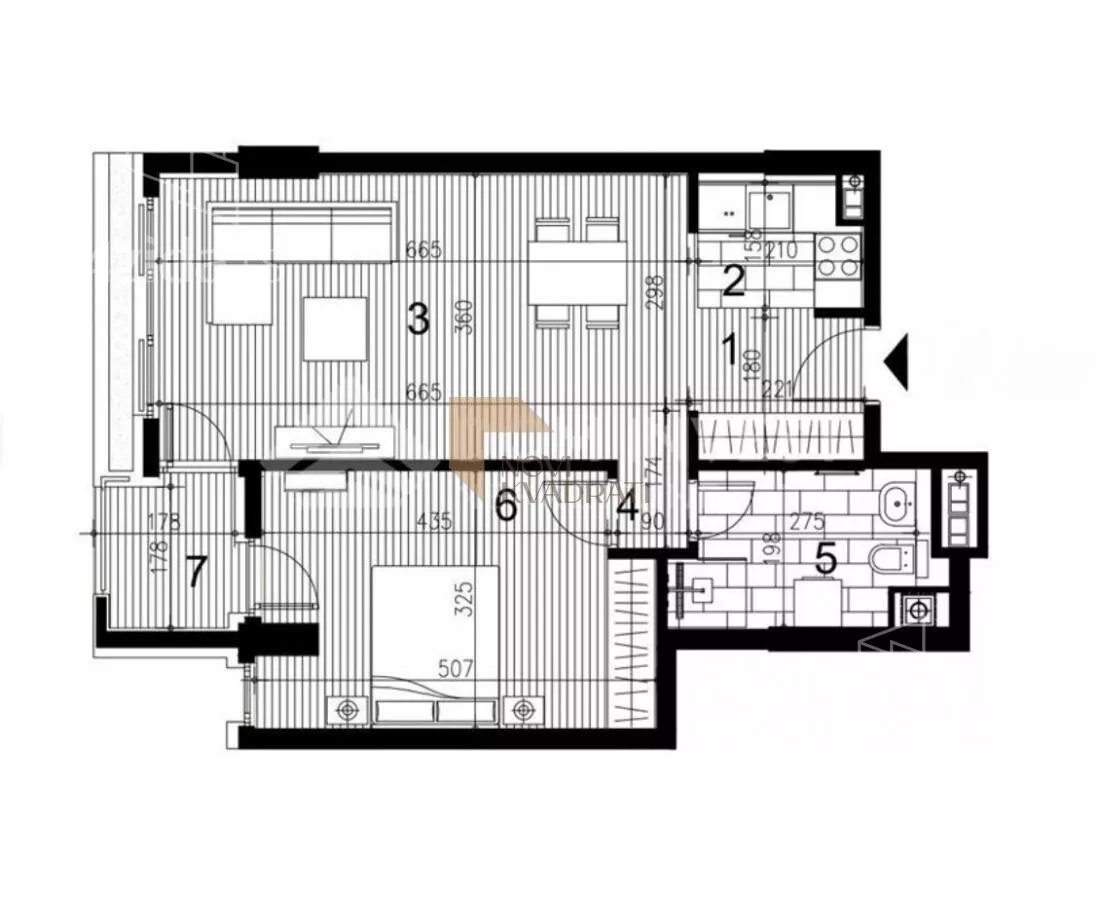 Dvosoban stan | 4zida