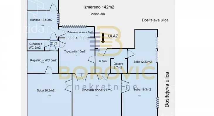Petosoban stan | 4zida