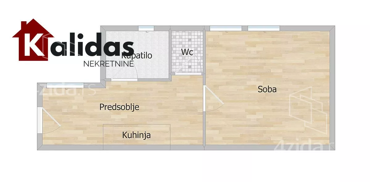 Jednosoban stan | 4zida