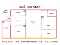 Trosoban stan | 4zida