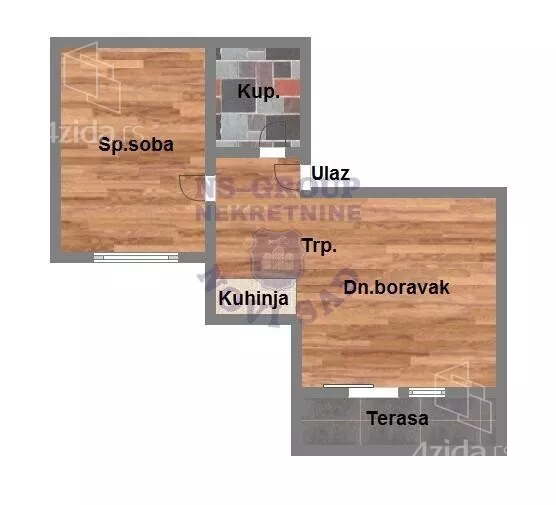 Dvosoban stan | 4zida