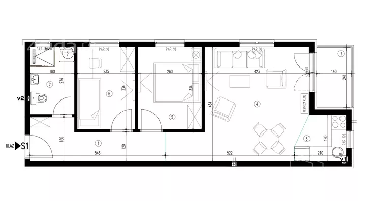 Dvoiposoban stan | 4zida