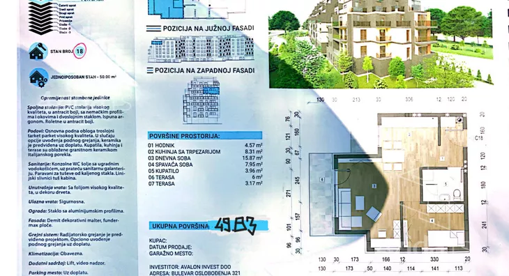 Dvosoban stan | 4zida