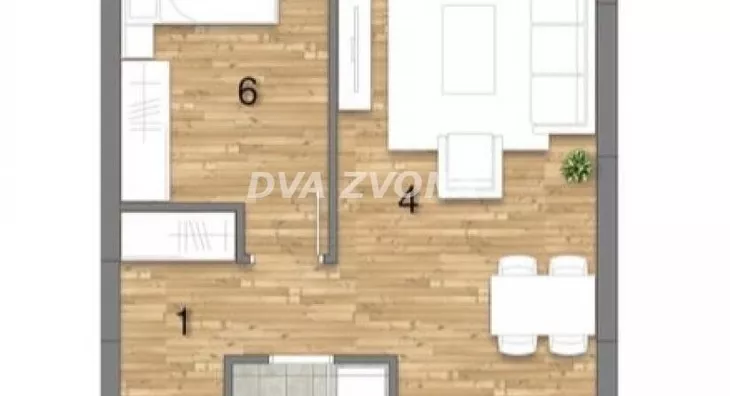 Dvosoban stan | 4zida