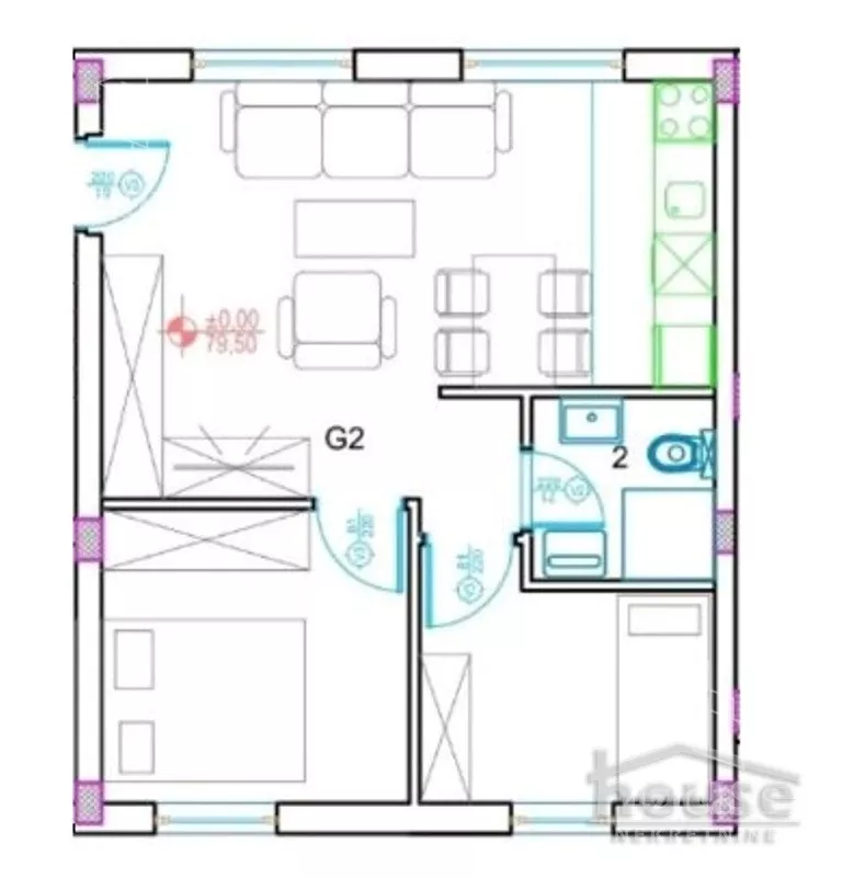 Dvoiposoban stan | 4zida