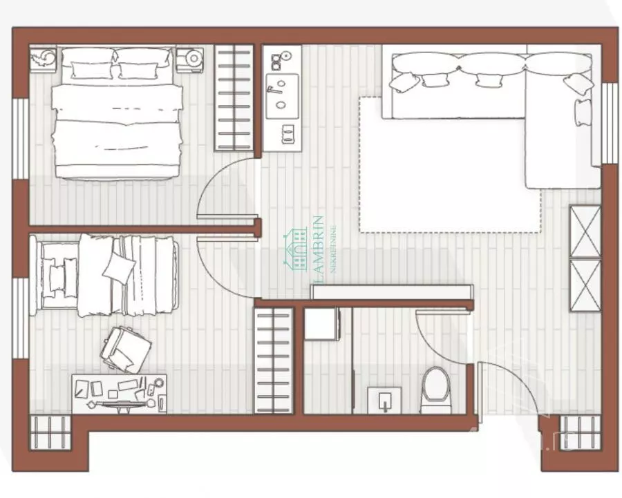 Trosoban stan | 4zida