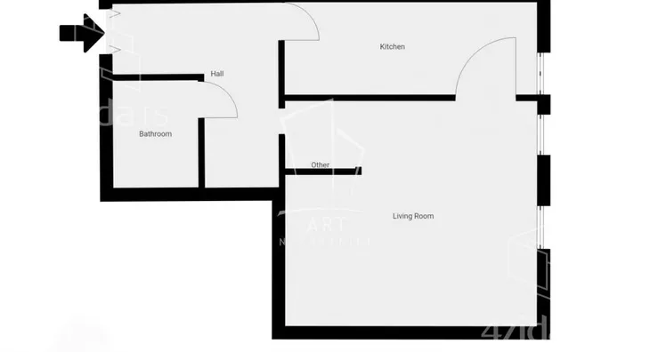 Jednosoban stan | 4zida