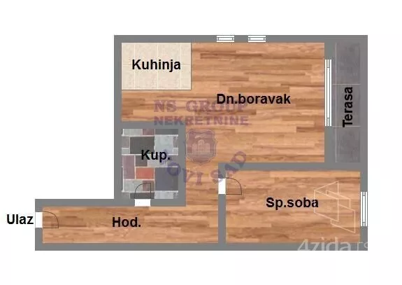 Dvosoban stan | 4zida