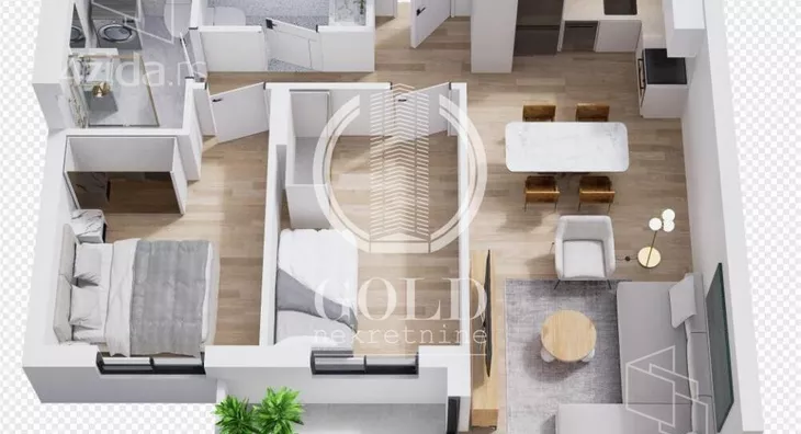 Trosoban stan | 4zida