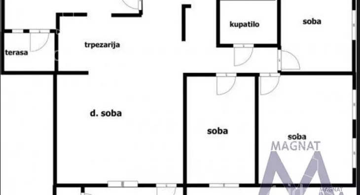 Troiposoban stan | 4zida