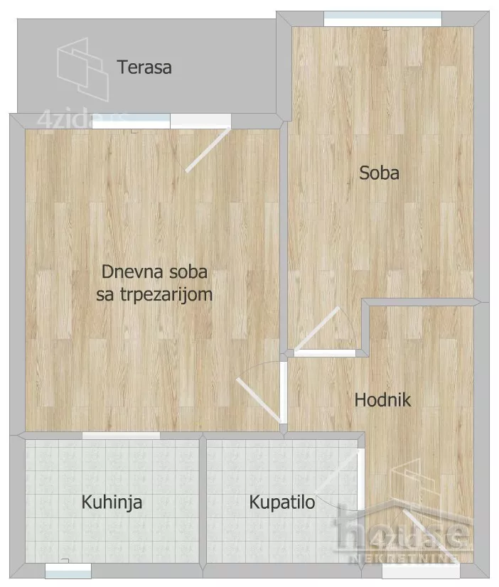 Dvosoban stan | 4zida