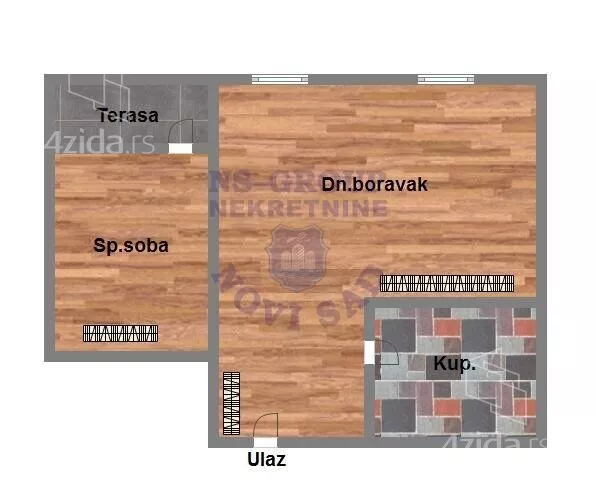 Dvosoban stan | 4zida