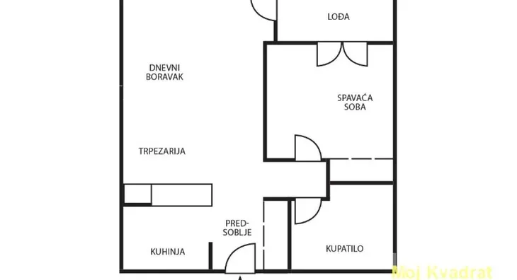 Dvosoban stan | 4zida