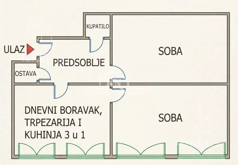 Dvosoban stan | 4zida