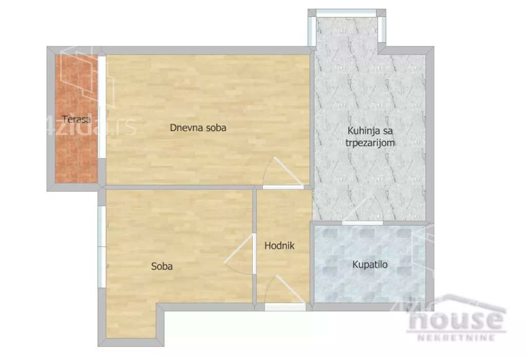 Dvosoban stan | 4zida