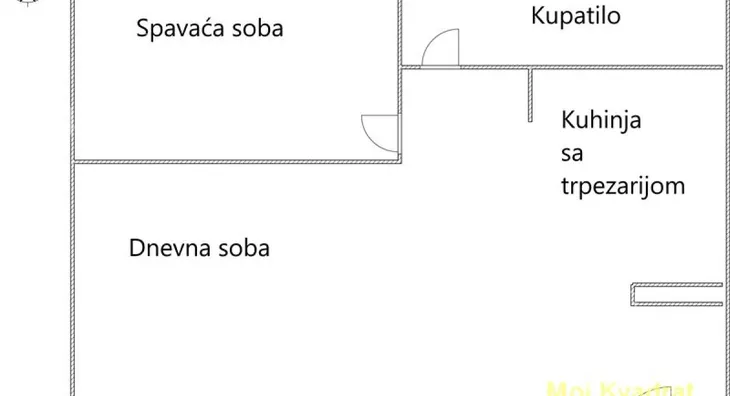 Jednoiposoban stan | 4zida