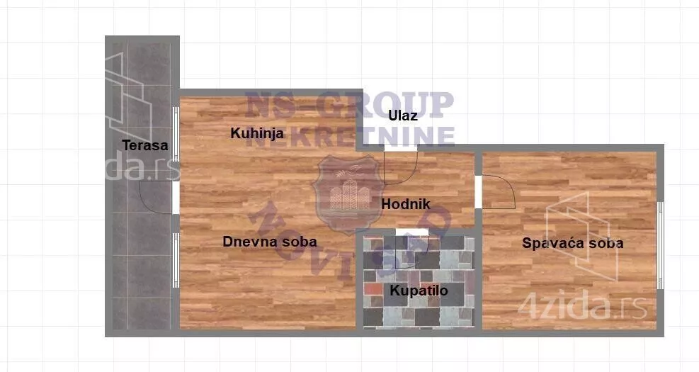 Dvosoban stan | 4zida