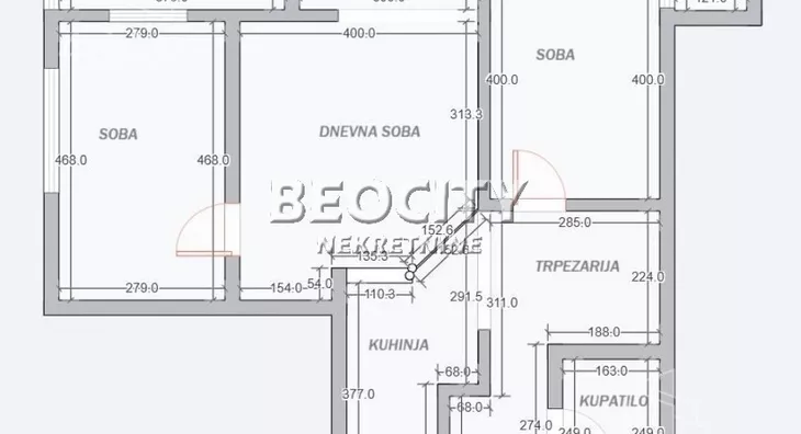 Trosoban stan | 4zida
