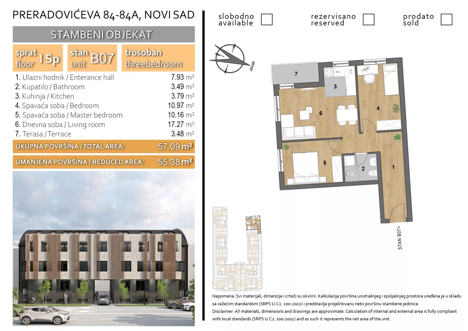 Trosoban stan | 4zida