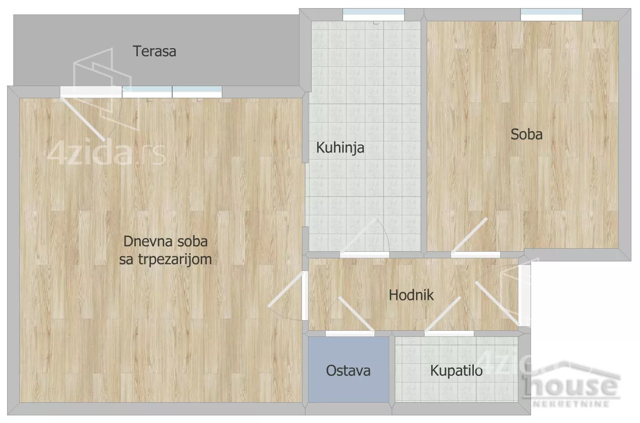 Dvosoban stan | 4zida