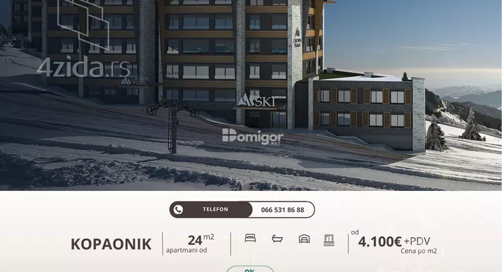 Jednosoban stan | 4zida